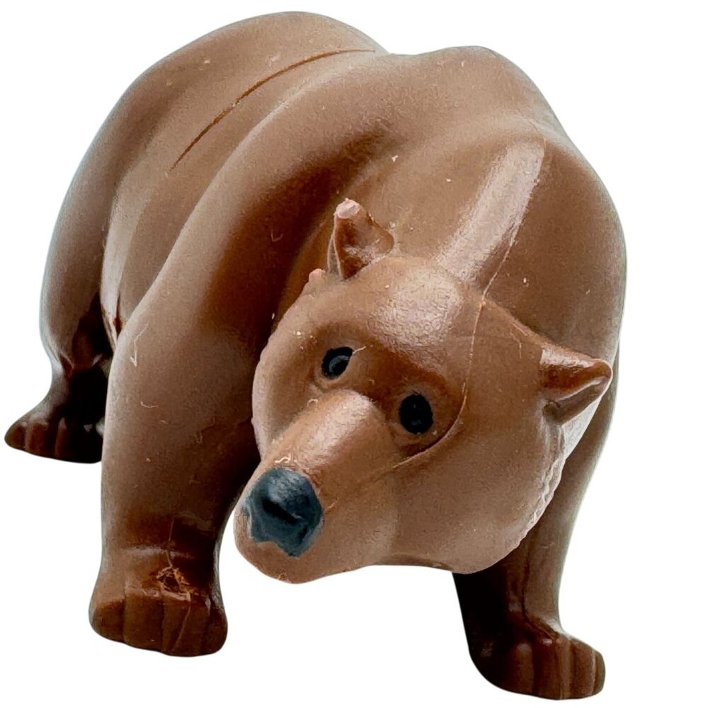 Pocahontas Bear Chief Powhatan PVC Smooth Plastic Material 4.5" 90s